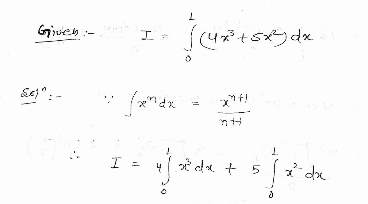 Calculus homework question answer, step 1, image 1